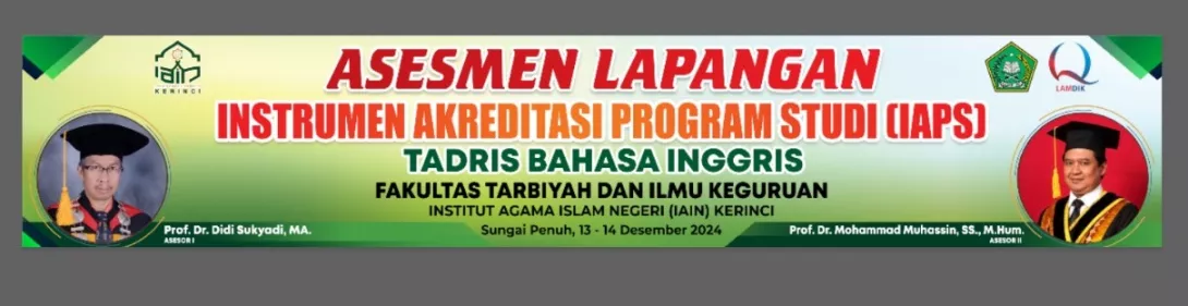 Akreditasi Lapangan Tadris Bahasa Inggris